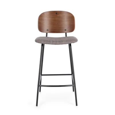 comprar TABURETE COCINA SIENNA GRIS online de BIZZOTTO desde 188,76 €