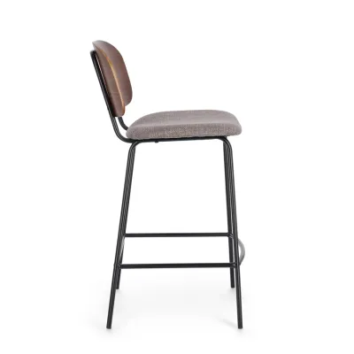 comprar TABURETE COCINA SIENNA GRIS online de BIZZOTTO desde 188,76 €