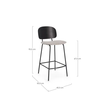 comprar TABURETE COCINA SIENNA NATURAL online de BIZZOTTO desde 188,76 €