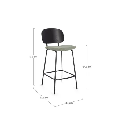 comprar TABURETE COCINA SIENNA VERDE online de BIZZOTTO desde 188,76 €