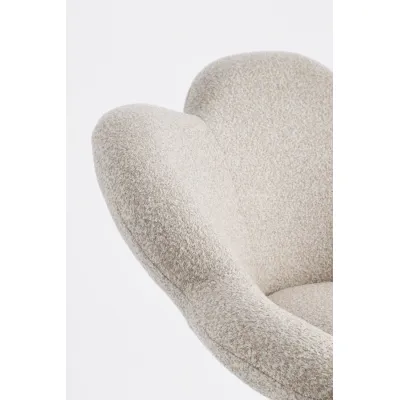 comprar SILLÓN FLEUR CROMO-BEIGE online de Yes desde 191,18 €