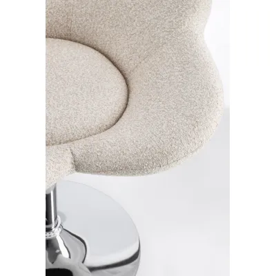 comprar SILLÓN FLEUR CROMO-BEIGE online de Yes desde 191,18 €