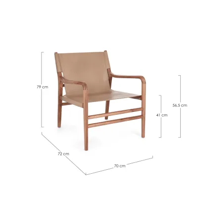 comprar SILLÓN LOUNGE CAROLINE VISON online de BIZZOTTO desde 629,44 €