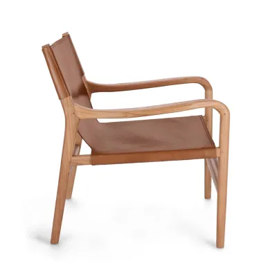 comprar SILLÓN LOUNGE CAROLINE COGNAC online de BIZZOTTO desde 629,44 €