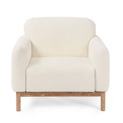 comprar SILLÓN DETROIT NATURAL BUCLÉ online de Bizzotto Homemotion desde 896,37 €