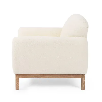 comprar SILLÓN DETROIT NATURAL BUCLÉ online de Bizzotto Homemotion desde 896,37 €
