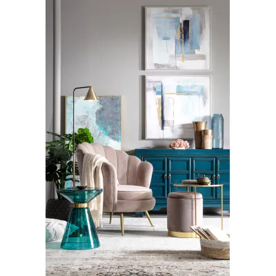 comprar SILLÓN GILIOLA GRIS CLARO online de BIZZOTTO desde 401,12 €