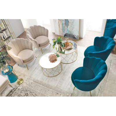 comprar SILLÓN GILIOLA GRIS CLARO online de BIZZOTTO desde 401,12 €
