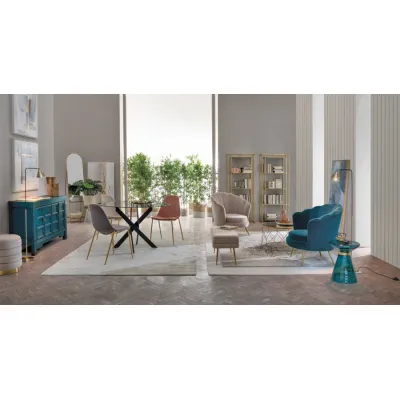 comprar SILLÓN GILIOLA GRIS CLARO online de BIZZOTTO desde 401,12 €