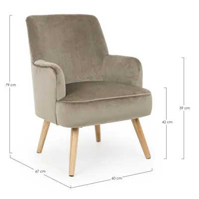 comprar SILLÓN ADELINE VISÓN online de Yes desde 217,80 €