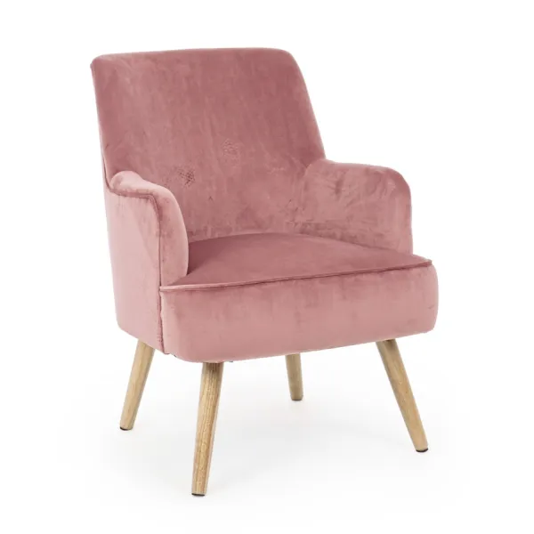 SILLÓN ADELINE ROSA ANTIK