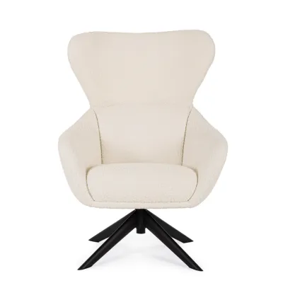 comprar SILLÓN GIRATORIO HAILEY SNOW online de BIZZOTTO desde 409,34 €