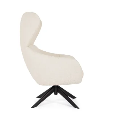 comprar SILLÓN GIRATORIO HAILEY SNOW online de BIZZOTTO desde 409,34 €