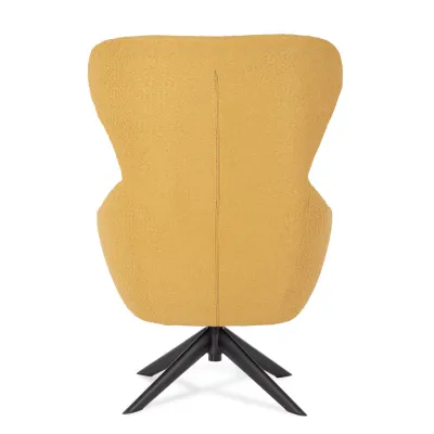 comprar SILLÓN GIRATORIO HAILEY MOSTAZA online de BIZZOTTO desde 409,34 €