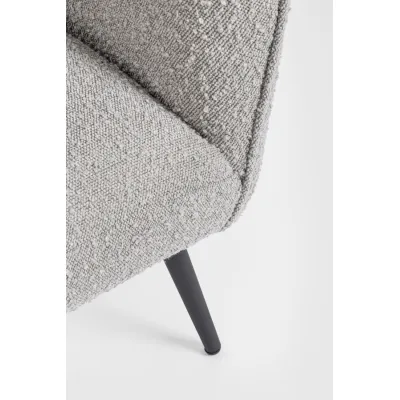 comprar SILLÓN AVRIL GRIS BUCLÉ online de BIZZOTTO desde 411,40 €