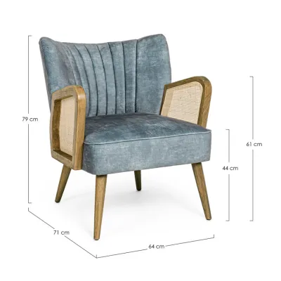 comprar SILLÓN VIRNA COSTAL online de BIZZOTTO desde 376,79 €