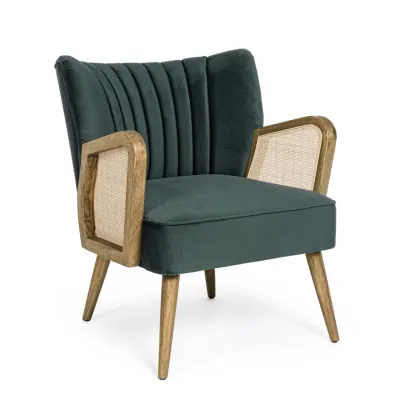 comprar SILLÓN VIRNA VERDE online de BIZZOTTO desde 376,79 €