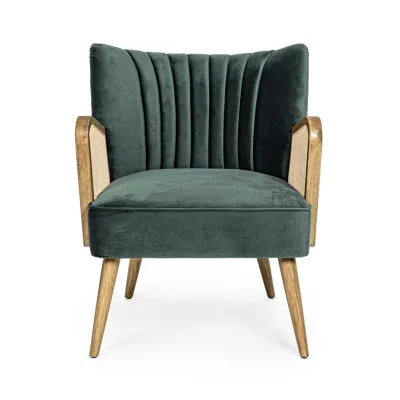 comprar SILLÓN VIRNA VERDE online de BIZZOTTO desde 376,79 €