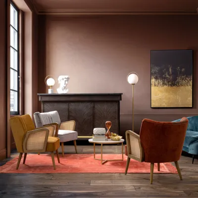 comprar SILLÓN VIRNA MOSTAZA online de BIZZOTTO desde 376,79 €