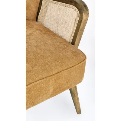comprar SILLÓN VIRNA MOSTAZA online de BIZZOTTO desde 376,79 €