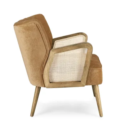 comprar SILLÓN VIRNA MOSTAZA online de BIZZOTTO desde 376,79 €
