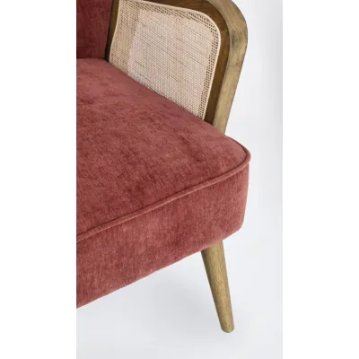comprar SILLÓN VIRNA LADRILLO online de BIZZOTTO desde 376,79 €