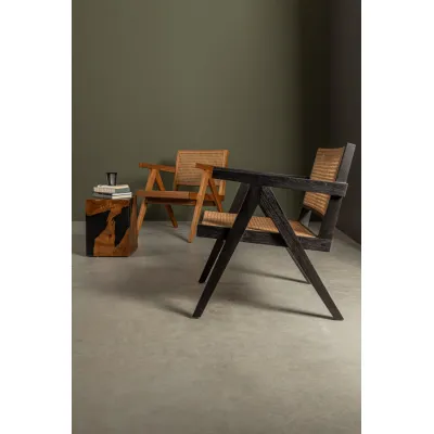 comprar SILLÓN LOUNGE GALIA NEGRO online de BIZZOTTO desde 425,80 €