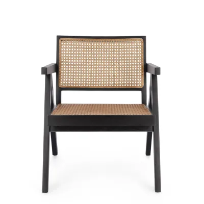 comprar SILLÓN LOUNGE GALIA NEGRO online de BIZZOTTO desde 425,80 €