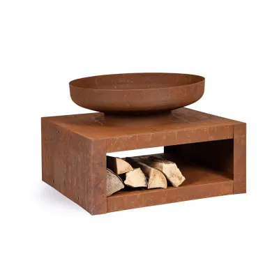 comprar BRASERO C-P.MADERA EFESTO ROJIZO 70X38H online de Yes desde 222,16 €