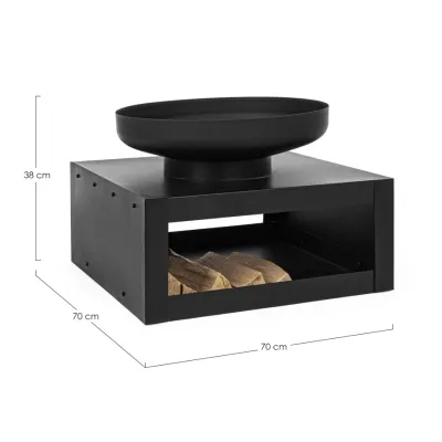 comprar BRASERO C-P.LEÑA EFESTO 70X70 online de Yes desde 235,95 €