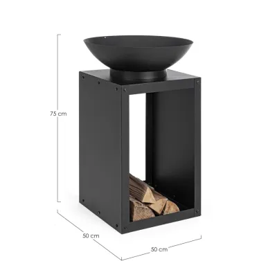 comprar BRASERO C-P.LEÑA EFESTO50X50 online de Yes desde 134,31 €