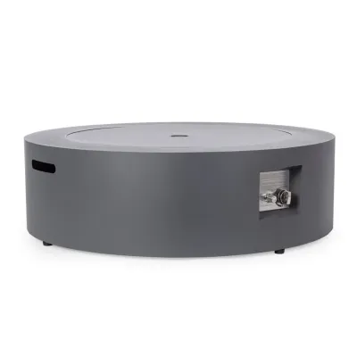 comprar CHIMENEA DE GAS WOLKE GRIS OSCURO D104 online de BIZZOTTO desde 956,38 €