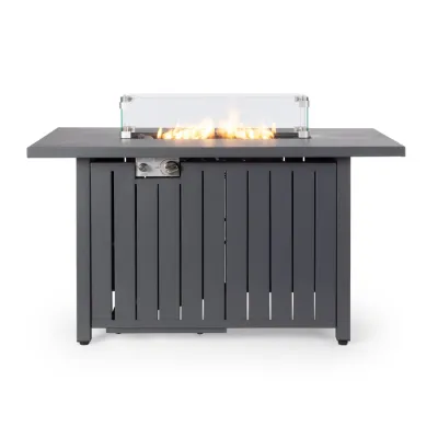 comprar CHIMENEA DE GAS WOLKE GRIS OSCURO 109X59 online de BIZZOTTO desde 549,22 €
