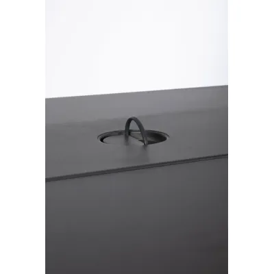 comprar CHIMENEA DE GAS WOLKE GRIS OSCURO 109X59 online de BIZZOTTO desde 549,22 €