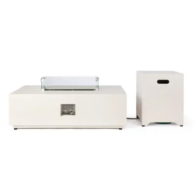 comprar CHIMENEA DE GAS WOLKE BEIGE 110X65 online de BIZZOTTO desde 635,61 €