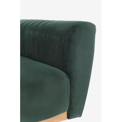 comprar SOFÁ CAMA JOHNNY TERCIOPELO VERDE OSCURO online de BIZZOTTO desde 703,49 €
