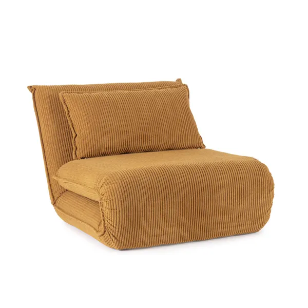 SOFÁ CAMA 1PL JAYDEN MOSTAZA