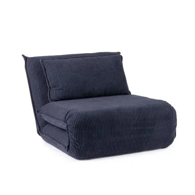 comprar SOFÁ CAMA 1PL JAYDEN AZUL OSCURO online de Yes desde 442,26 €