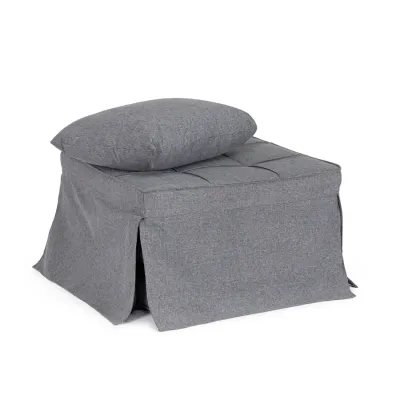 comprar POUFF CAMA 1PL BARNEY GRIS OSCURO online de Yes desde 352,84 €