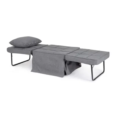 comprar POUFF CAMA 1PL BARNEY GRIS OSCURO online de Yes desde 352,84 €
