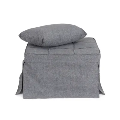 comprar POUFF CAMA 1PL BARNEY GRIS OSCURO online de Yes desde 352,84 €