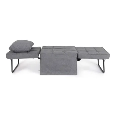 comprar POUFF CAMA 1PL BARNEY GRIS OSCURO online de Yes desde 352,84 €