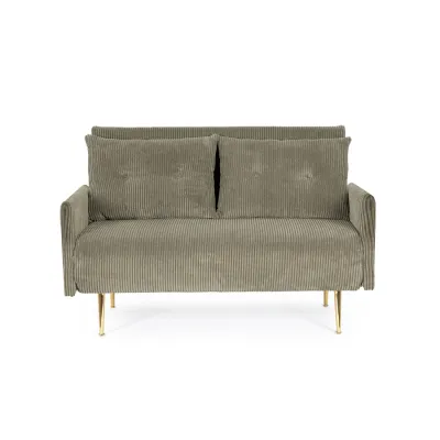 comprar SOFÁ CAMA 2PLAZAS CON COJINES CHICAGO OLIVE online de BIZZOTTO desde 697,32 €