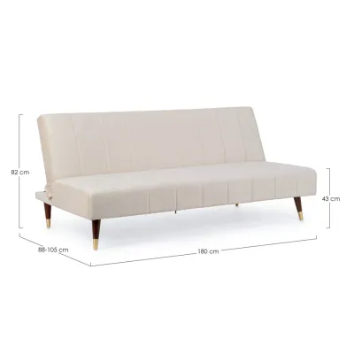 comprar SOFÁ CAMA 3P ALMA BEIGE online de Yes desde 532,76 €