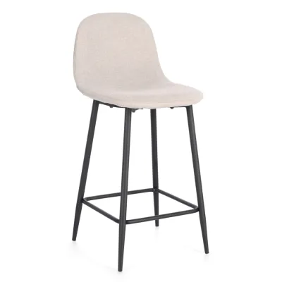 comprar TABURETE COCINA IRELIA NEGRO/BEIGE online de Yes desde 101,64 €