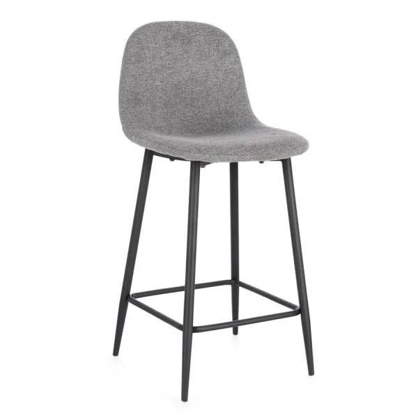 TABURETE COCINA IRELIA GRIS OSCURO