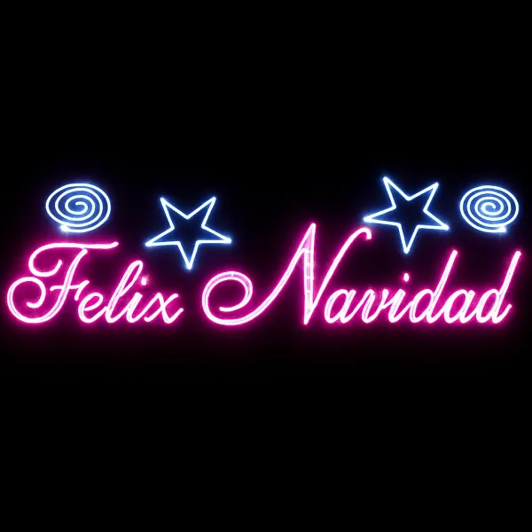 FELIZ NAVIDAD Motivo Decorativo De Navidad SIN INSTALACIóN 800cmx180cm
