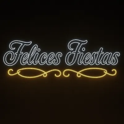 comprar ELICES FIESTAS Motivo Decorativo De Navidad SIN INSTALACIóN 500cmx130cm online de  desde 1,391.50