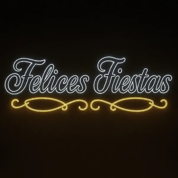ELICES FIESTAS Motivo Decorativo De Navidad SIN INSTALACIóN 500cmx130cm