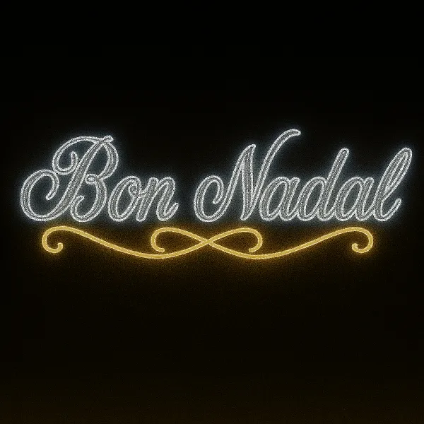 BON NADAL Motivo Decorativo De Navidad SIN INSTALACIóN 330cmx100cm